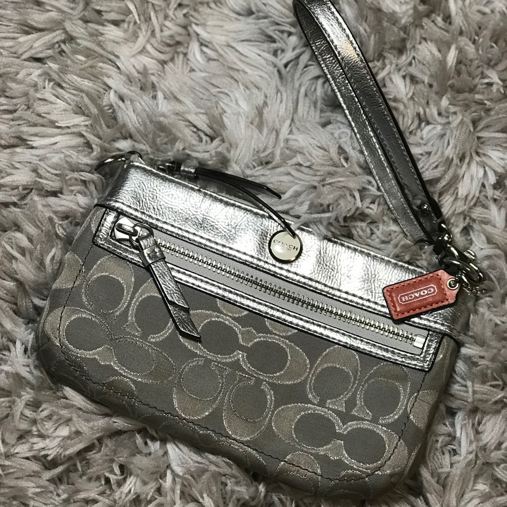 Small Coach Wristlet